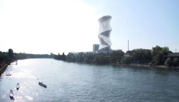 Torre Roche, el rascacielos ms alto de Suiza [Herzog y De Meuron].