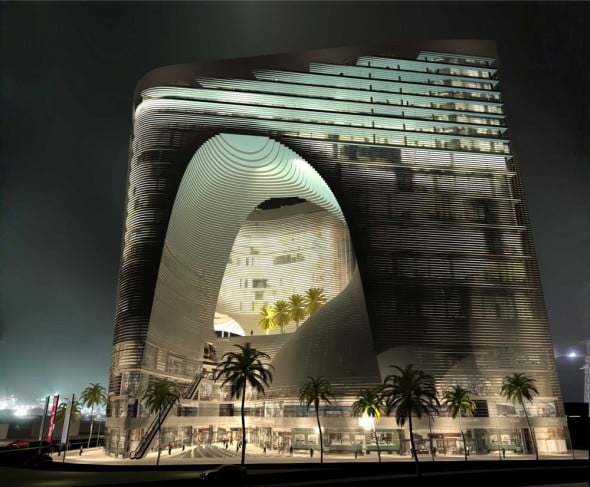 Office and Hotel Complex realizado por Hooman Balazadeh