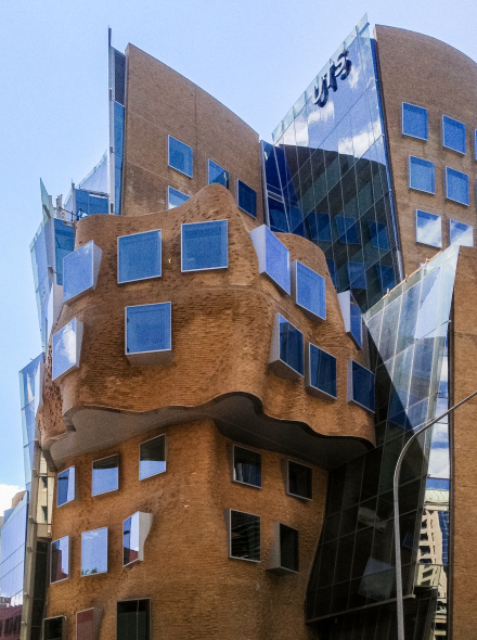 La bolsa de papel de estraza, el icono de Frank Gehry en Sdney 