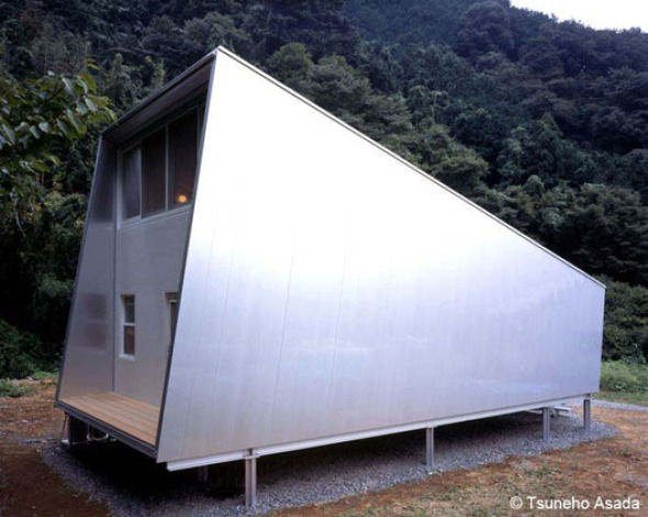 Una combinacin de materiales perfecta. Casa de Aluminio, de Toyo Ito