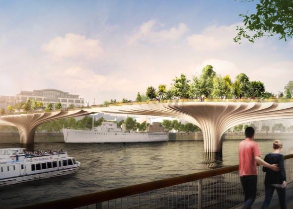 Nuevo puente-jardn para Londres