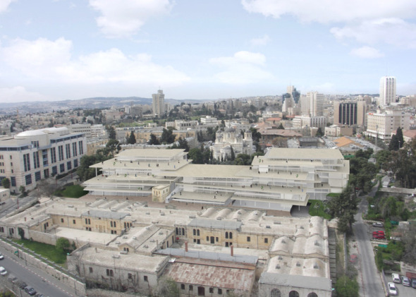 Nuevo Campus de la Academia Bezalel de Arte y Diseo de Israel