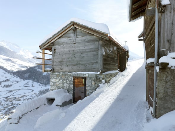 Casa para vacacionar en los Alpes suizos
