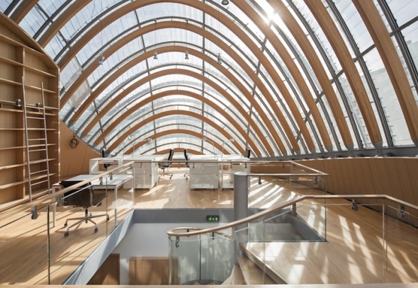 Terminadas las nuevas oficinas diseñadas por Renzo Piano