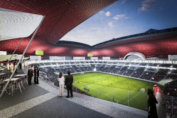 Se dio a conocer el diseño del segundo estadio de la Copa Mundial de Qatar.