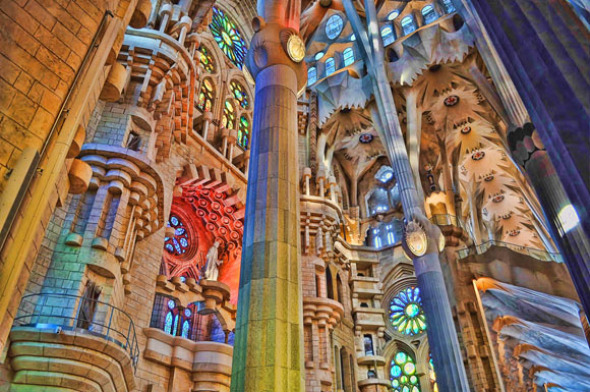 Lo relevante de la Sagrada Familia de Gaudí