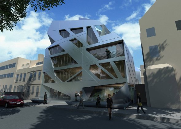 Edificio entrelazado de Zaha Hadid