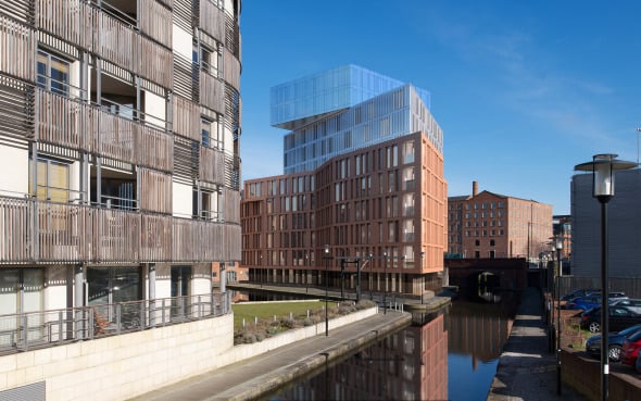 Desarrollo residencial en Manchester