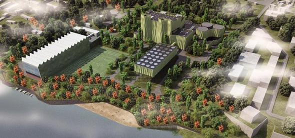 Transformación verde de una planta de energía en Alemania