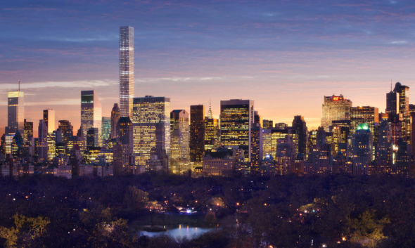 El arquitecto Rafael Viñoly quiere tocar el cielo con el edificio 432 Park en Nueva York