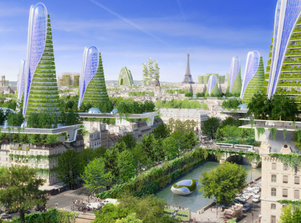 Acaso París será un paraíso verde en 2050