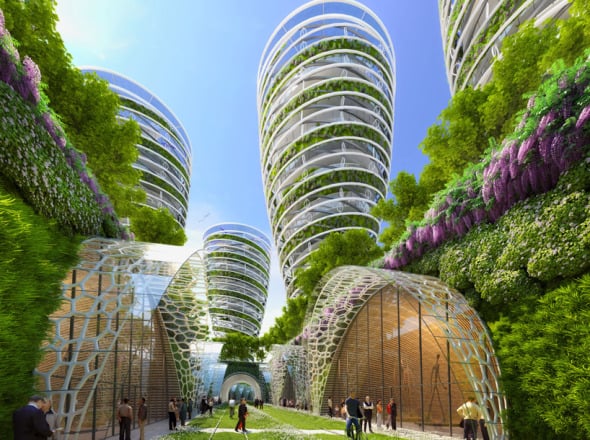 Acaso París será un paraíso verde en 2050