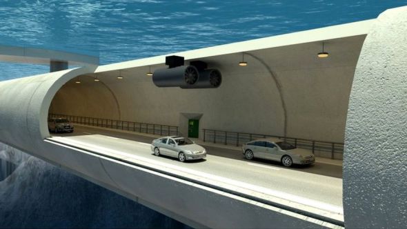 E39: La fantstica autopista de tneles subacuticos y puentes flotantes