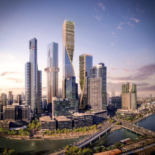Las torres gemelas de Melbourne, los edificios ms altos de Australia