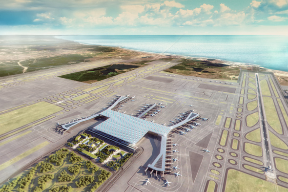 El aeropuerto ms grande del mundo est en Turqua