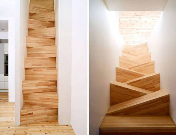 Pondras un pie en estas escaleras? 