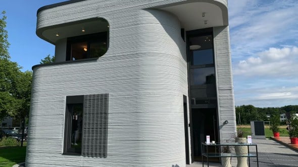 As es la primera casa impresa en 3D de Alemania