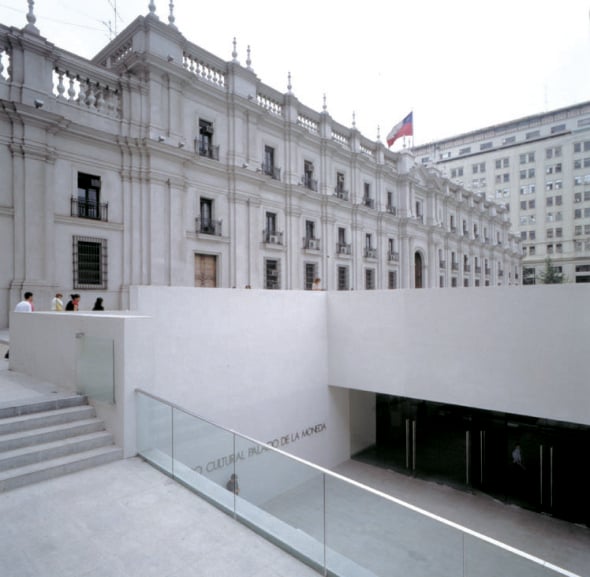 Centro cultural bajo el Palacio de Gobierno