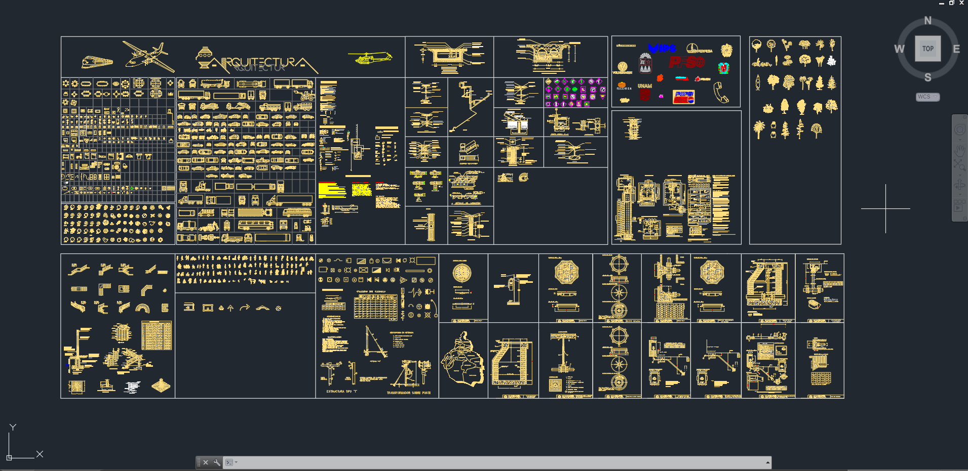 biblioteca autocad