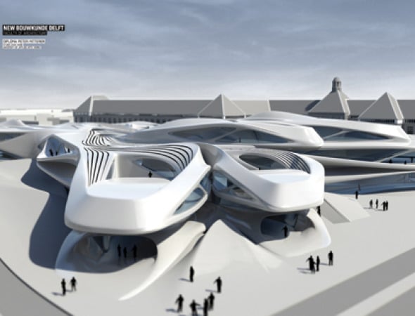 Nueva Escuela de Arquitectura de la Universidad de Delft / Peter Mitterer