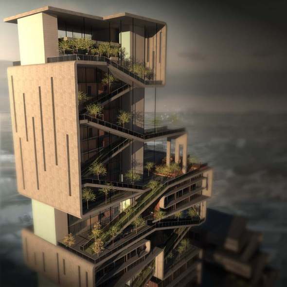 Torre Serpenteante para la Nueva Escuela de Arquitectura Y Diseo de San Diego
