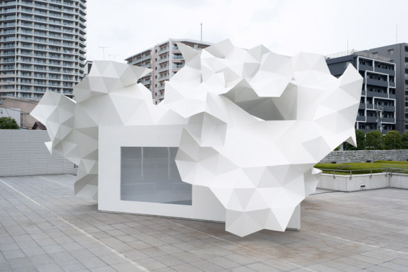 El tringulo como figura base: Bloomberg pavilion. Akihisa Hirata Architecture