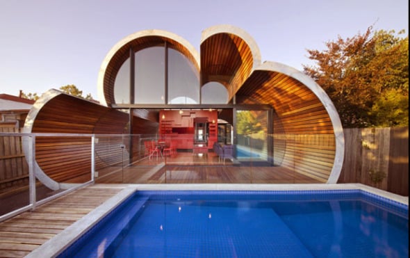 Casa Nube una ampliacin para una casa en Melbourne. McBride Charles Ryan