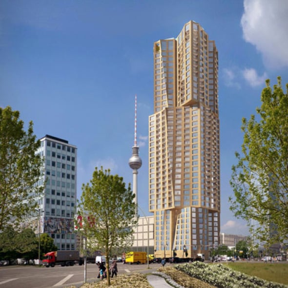 Frank Gehry Disea el Rascacielos Ms Alto de Berln