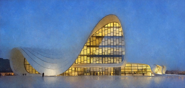 El polmico centro cultural diseado por Zaha Hadid