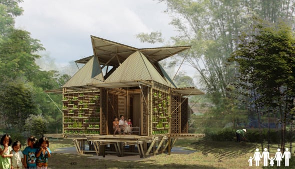 Autoconstrucción con bambú, proyectos de bajo costo y gran atractivo -  Noticias de Arquitectura - Buscador de Arquitectura
