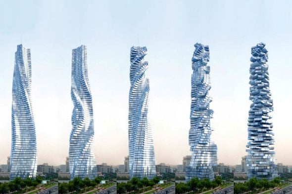 Ahora si construirán el primer rascacielos giratorio en Dubái