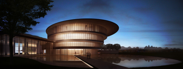 Nuevo museo en China por Tadao Ando alista su apertura