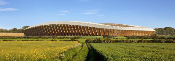 Luz verde al primer estadio de madera diseado por Zaha Hadid Architects