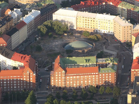 La impactante iglesia subterránea de Helsinki