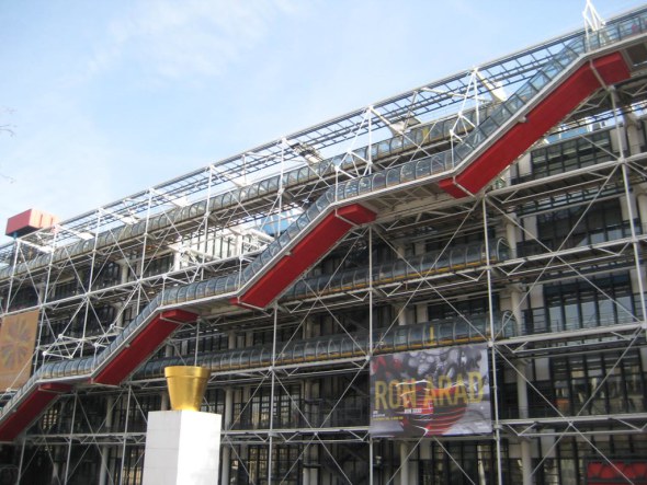 43 aos del Pompidou [Renzo Piano y Richard Rogers].
