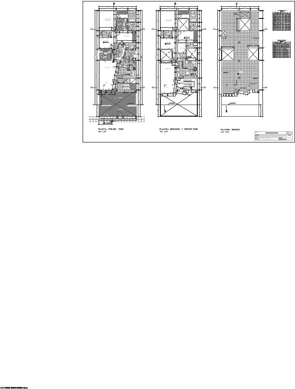 planos arquitectnicos de casa de 3 niveles