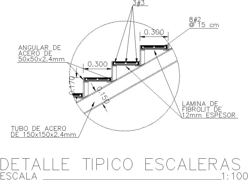 Detalle de Escaleras / Escalon 