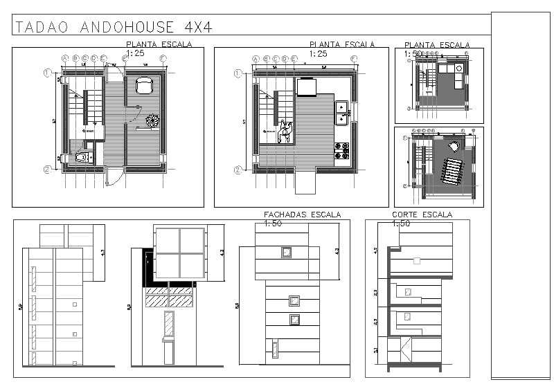 Casa 4x4 Tadao Ando
