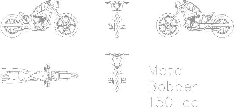 Moto Bobber 150cc