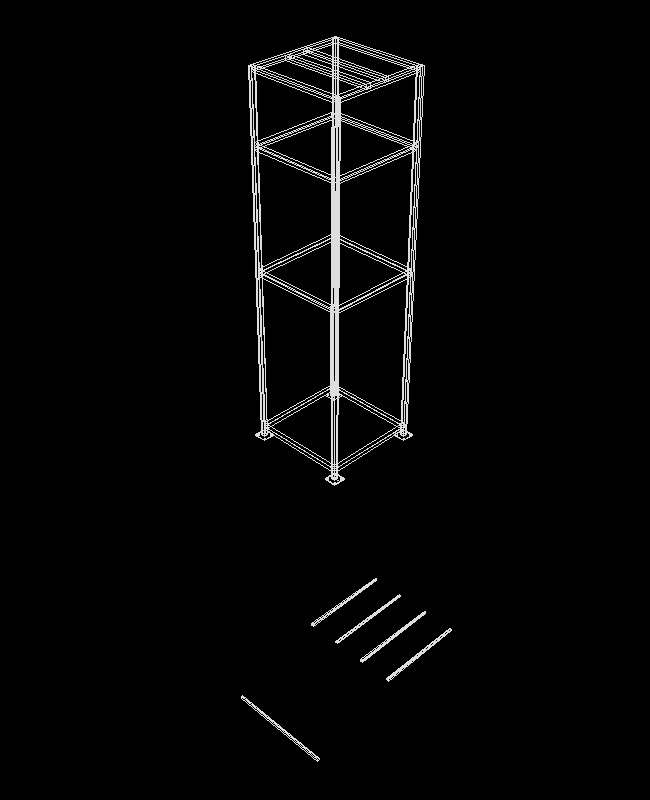 Estructura Metalica Elevador de Carga