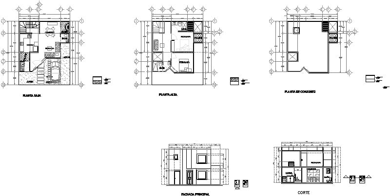 casa habitacion 2 niveles 80 m2