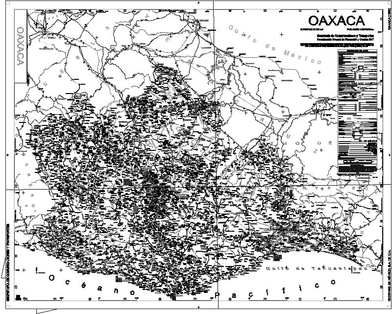 mapa oaxaca
