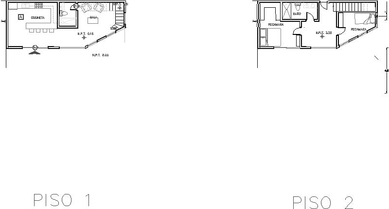 plano arquitectonico casa 