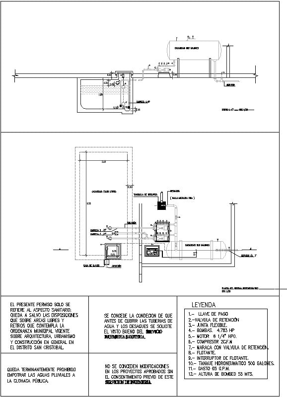 motor hidroneumtico para tanque subterrneo