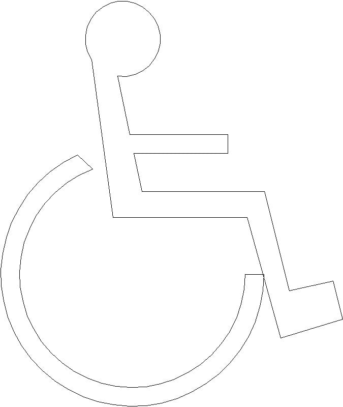 simbolo discapacitados