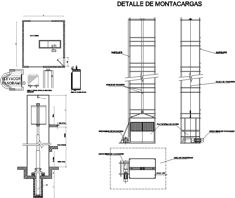 Detalle De Montacargas